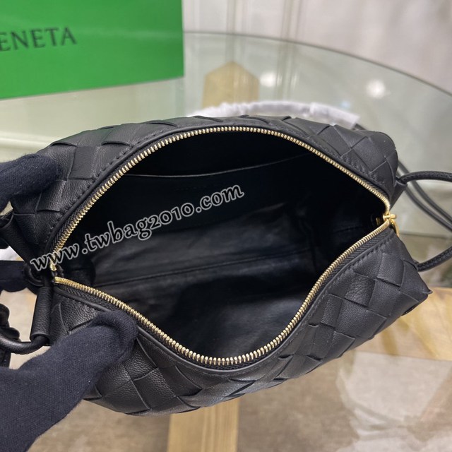 Bottega veneta高端女包 98091 寶緹嘉新款編織小方包 BV經典款手工編織小號肩背女包  gxz1338